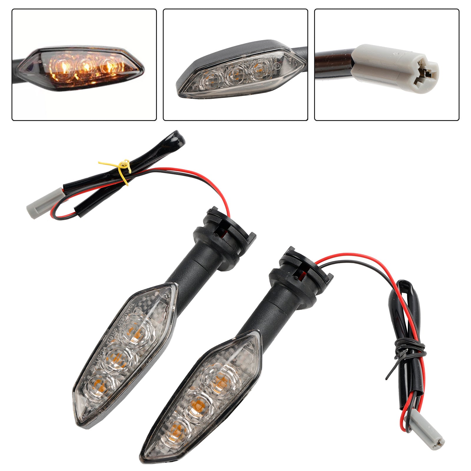 LED-richtingaanwijzers Amber-indicatielampen voor Yamaha FZ8/FAZER 2010-2016