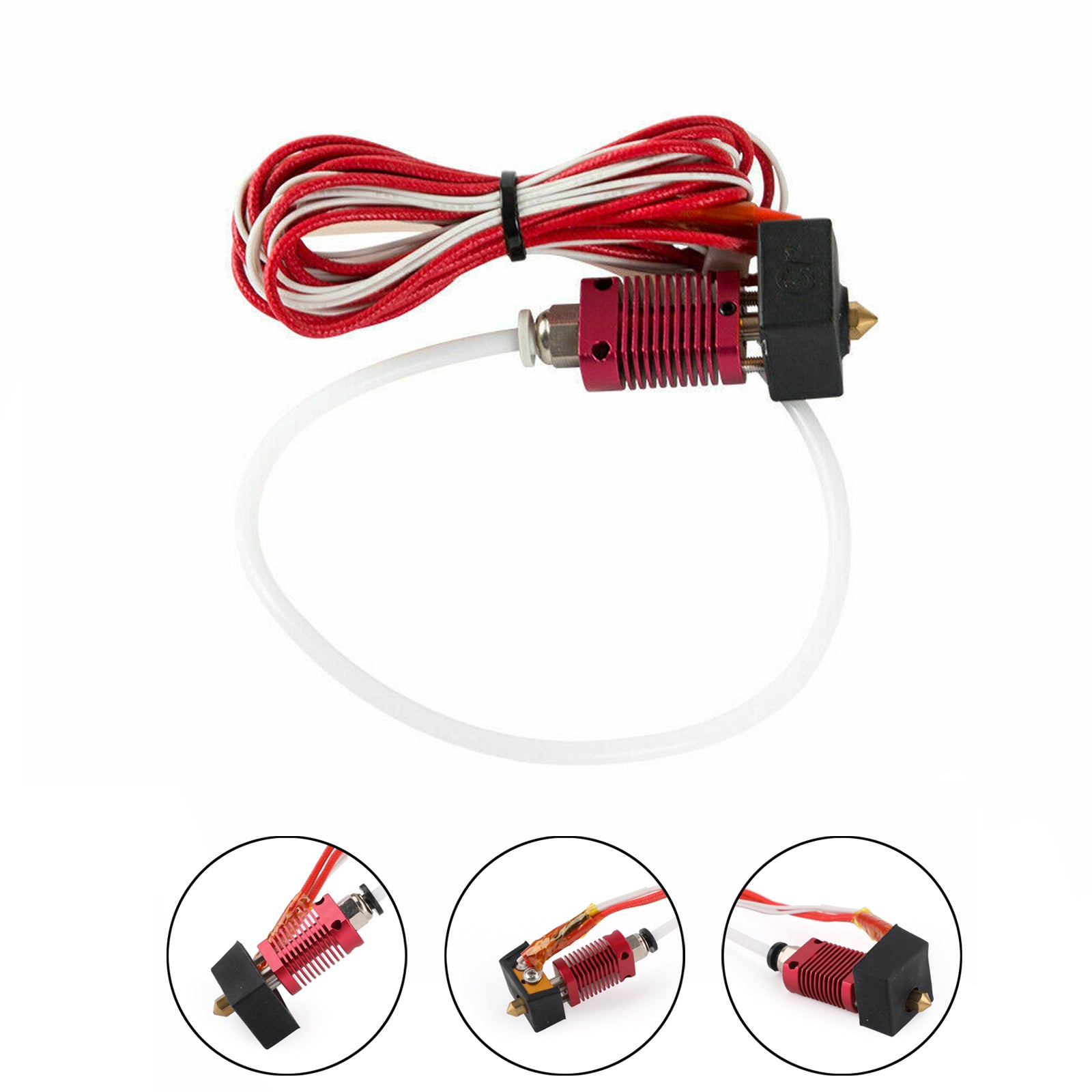 3D Printer Upgrade Extruder Hot End Kit 12V fit for Creality 3D CR-10 CR-10S