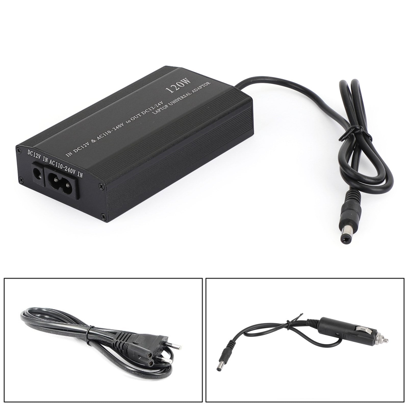 120W Car Home 34 Tips Power Supply Adapter Charger for Laptop Notebook UK Plug