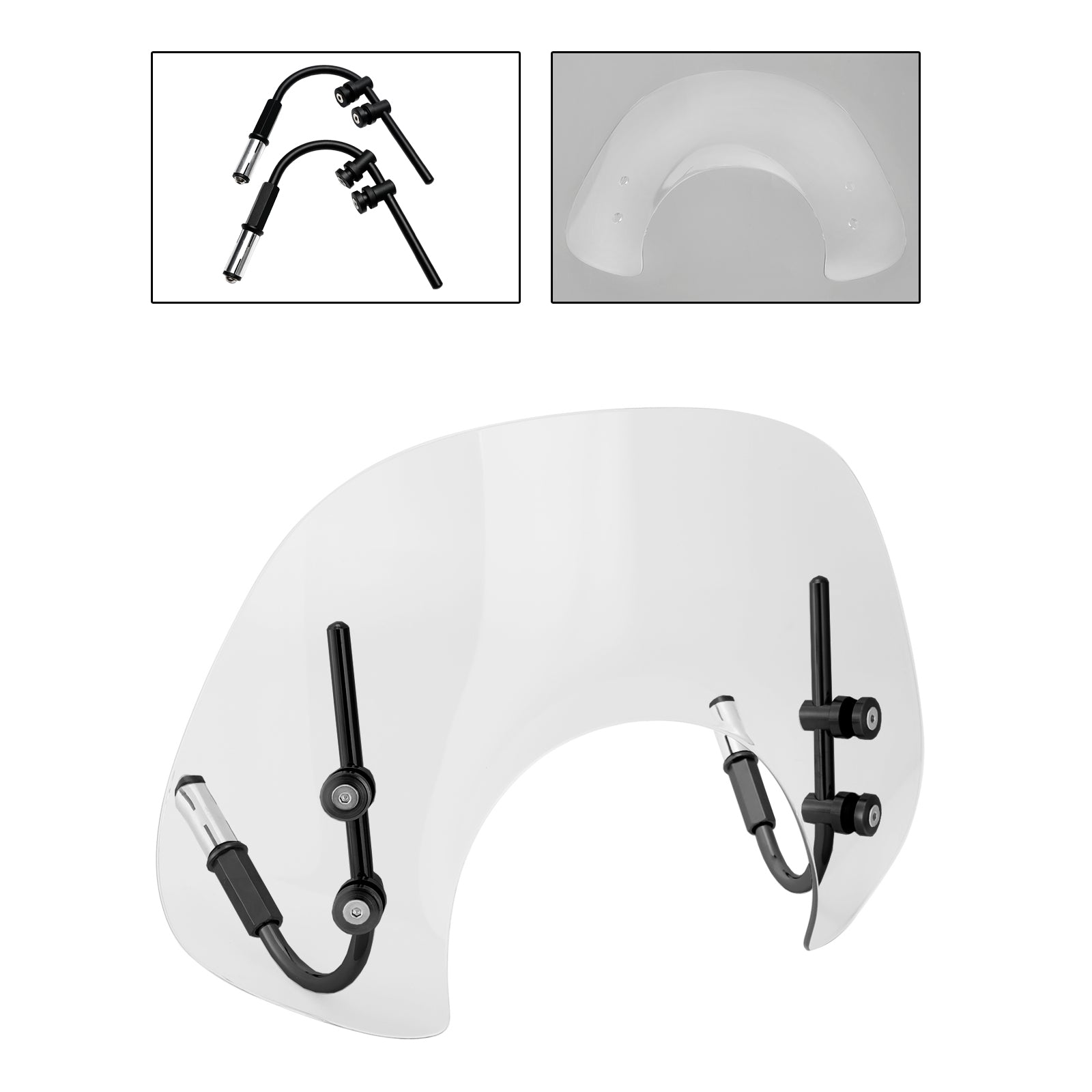 2017-2022 Vespa GTS250 GTS300 Short Windshield WindScreen