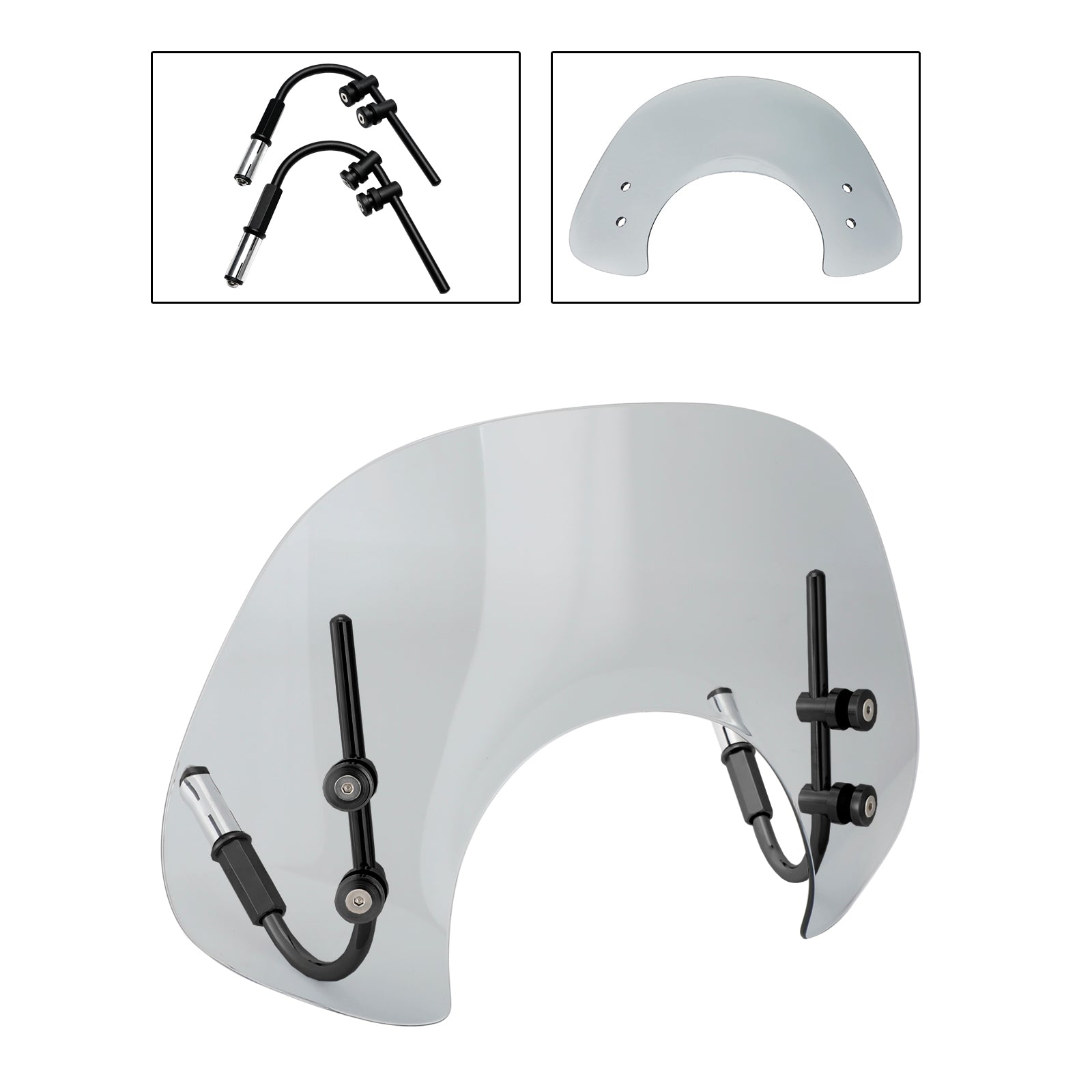 2017-2022 Vespa GTS250 GTS300 Short Windshield WindScreen