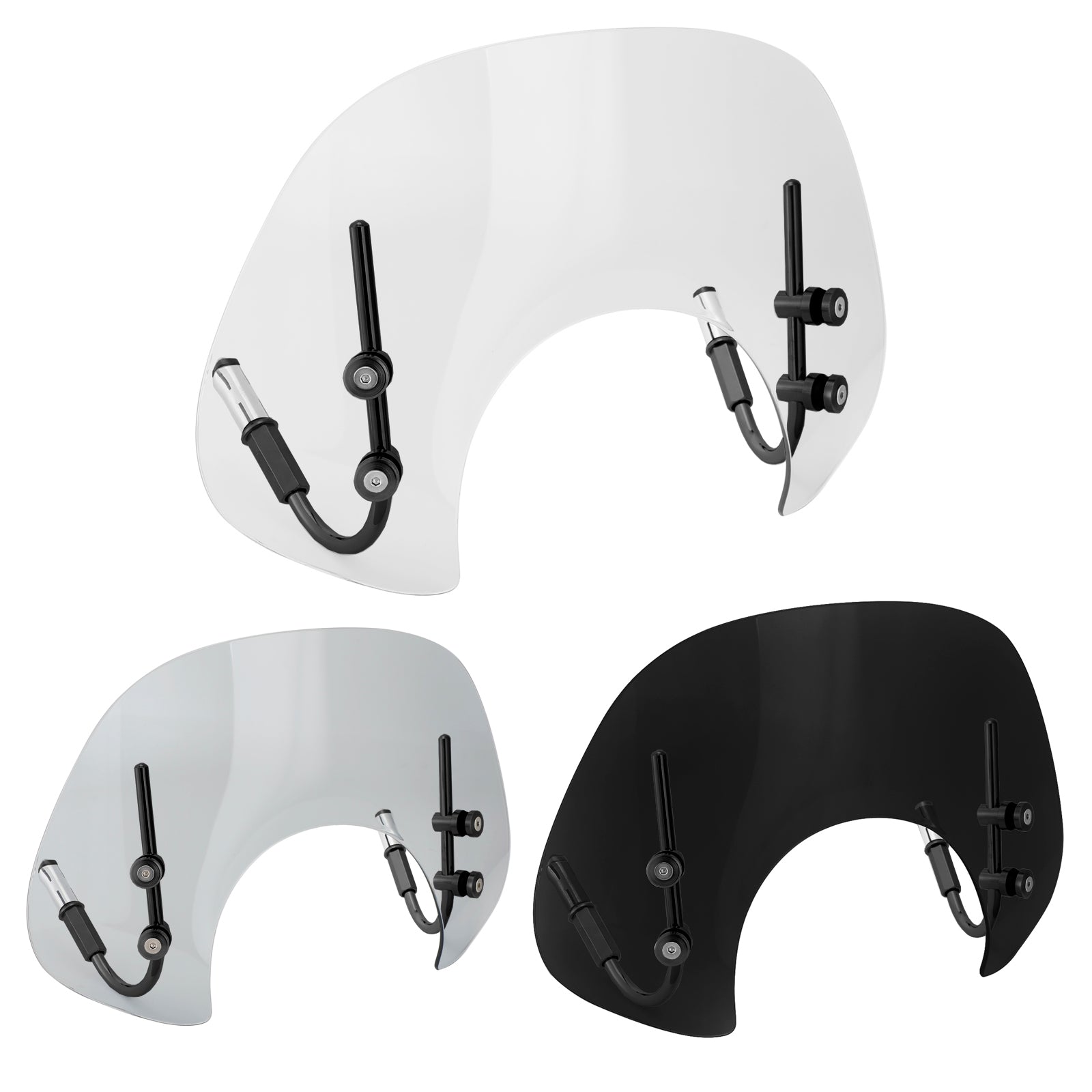 2017-2022 Vespa GTS250 GTS300 Short Windshield WindScreen