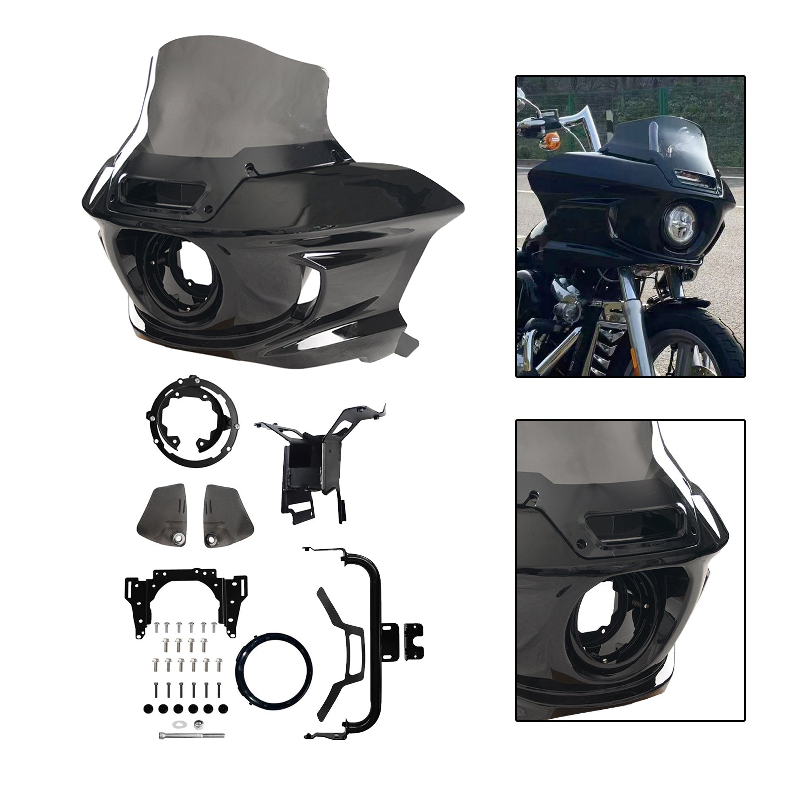 2018-2025 LOW RIDER/ S Headlight Fairing with 6.5" Windshield