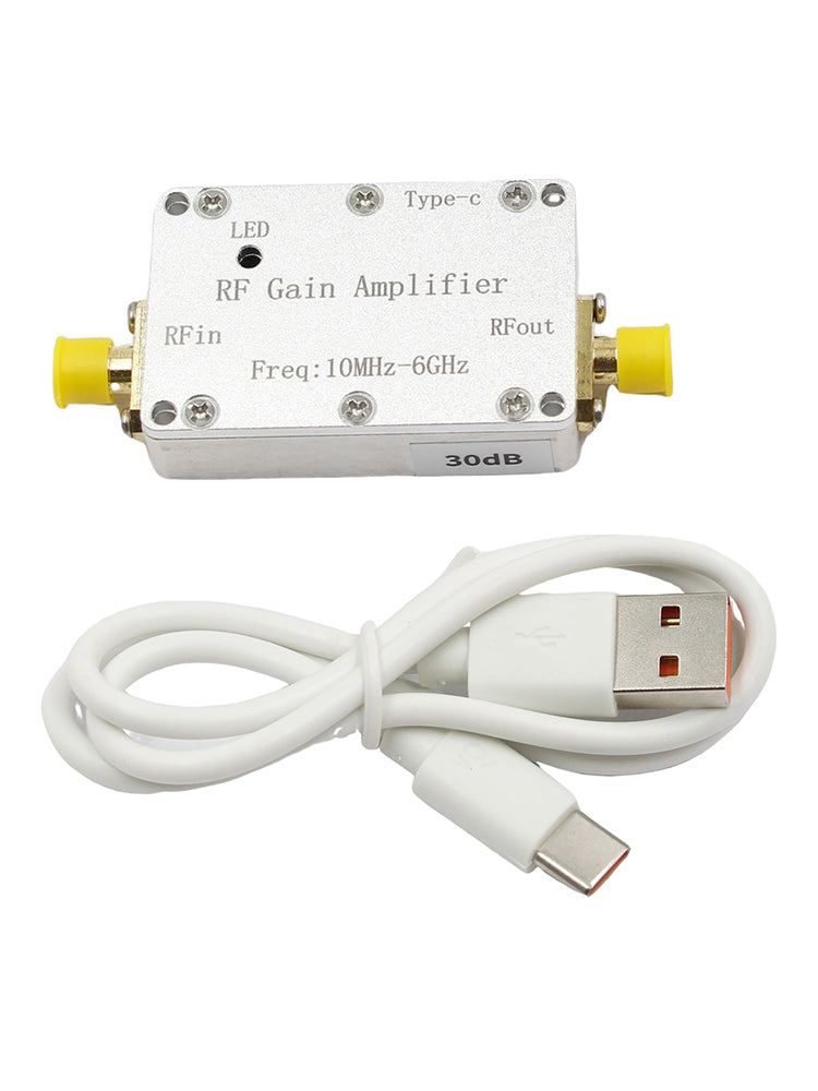 Amplificateur RF 10M-6GHz, 10dB, 20dB, 30dB, 40dB, pilote à Gain élevé, amplificateur de réception