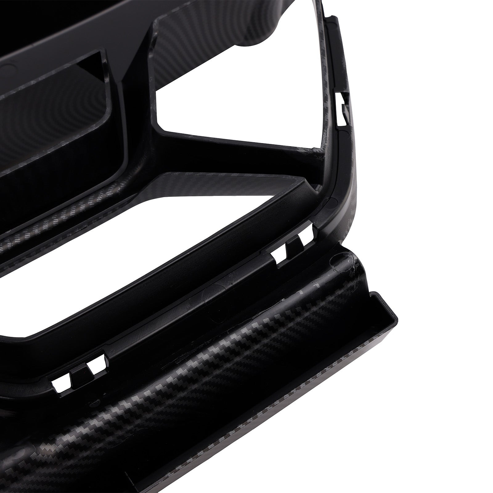 Grille de pare-chocs avant de Style CSL pour BMW M3 G80 M4 G82 2021 – 2026, noir brillant