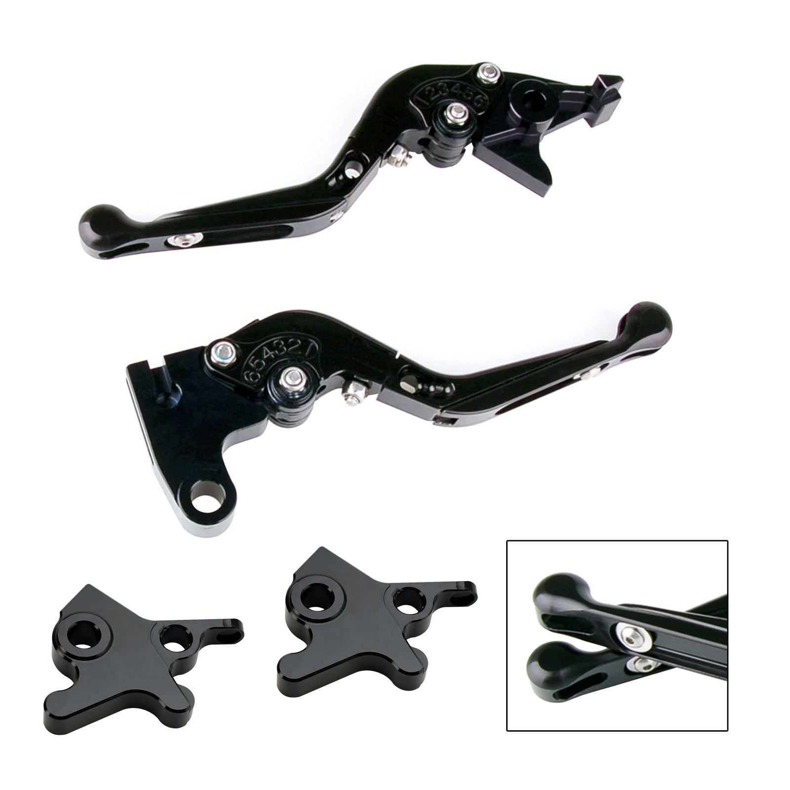 Palanca de freno de embrague ajustable para Piaggio MP3 300 16-18 MP3 350 18-19