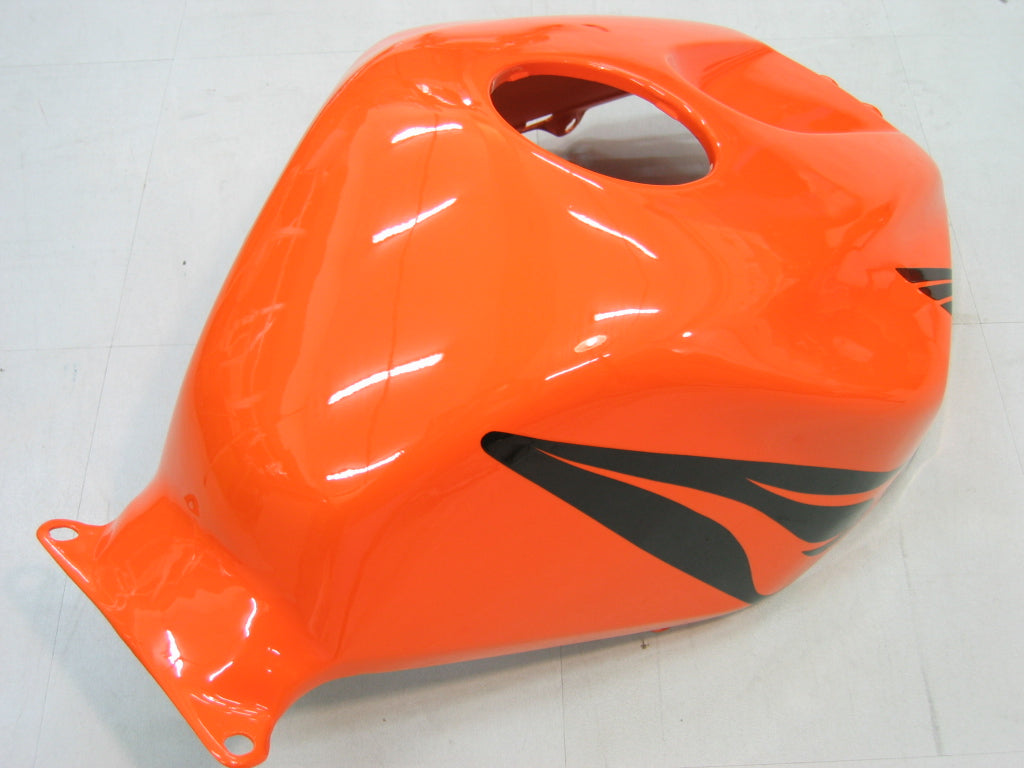 2003-2004 Honda CBR 600 RR oranje en zwarte Flame Racing stroomlijnkappen algemeen