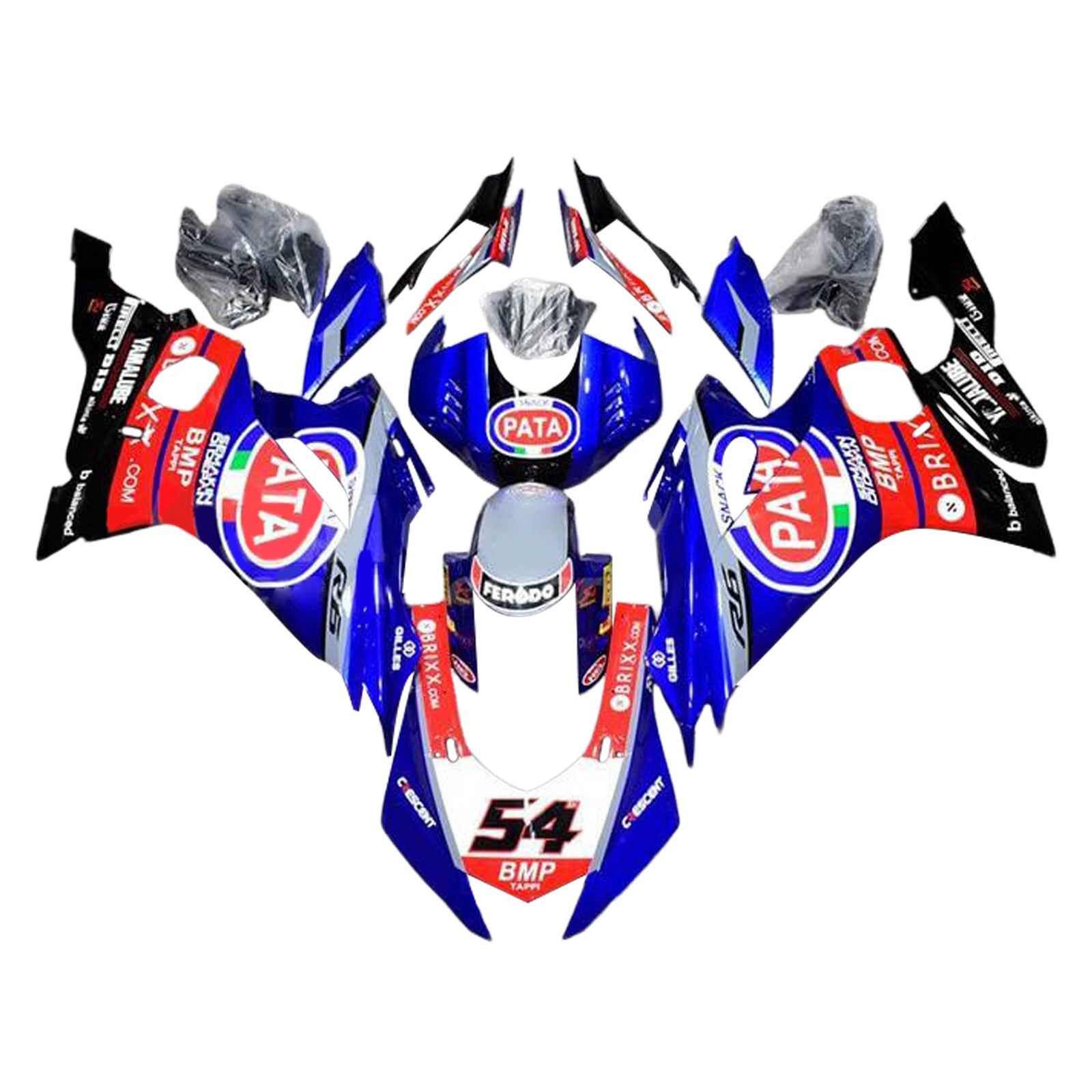 2017-2023 Yamaha YZF-R6 Injection Fairing Kit Bodywork Plastic ABS