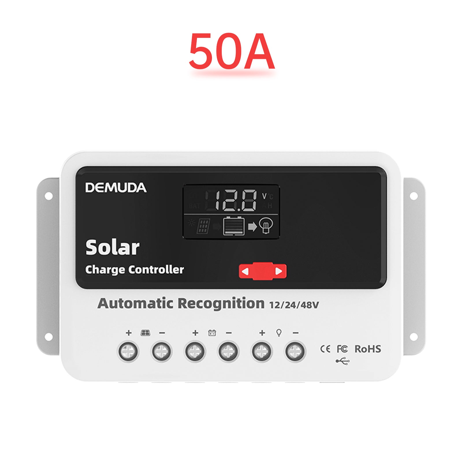 12v24v48v 10a-60a PWM Solar Controller