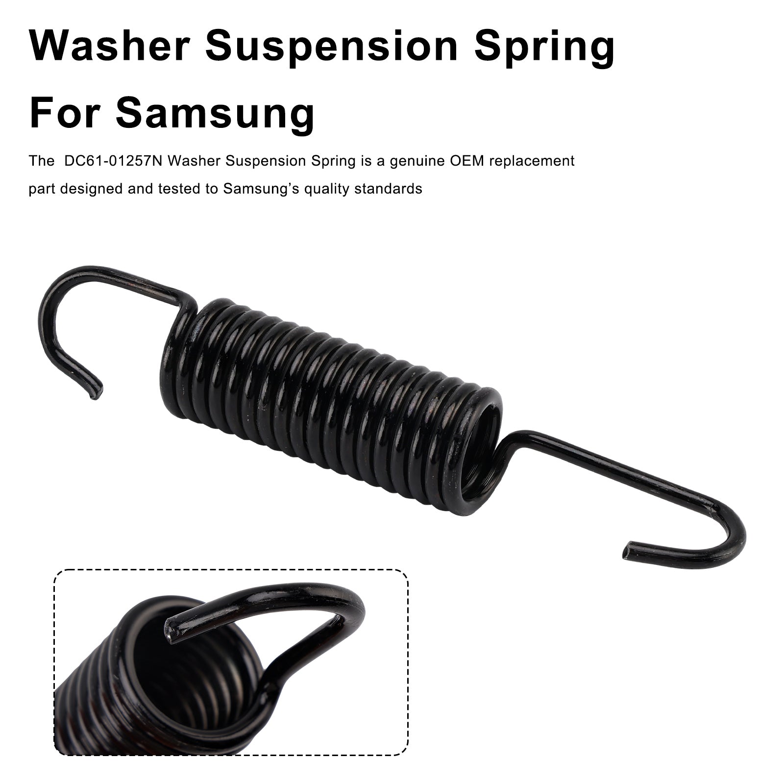 1PC DC61-01257N Washer Suspension Spring For Samsung Replaces 592-49396 592-49474