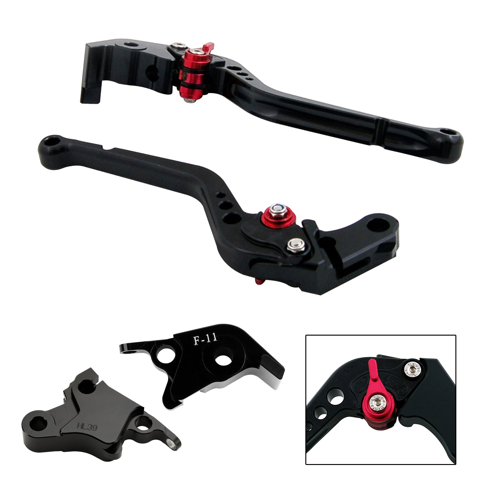 Palanca de freno de embrague larga apta para CFMOTO 700CL-X Sport 2021-2022