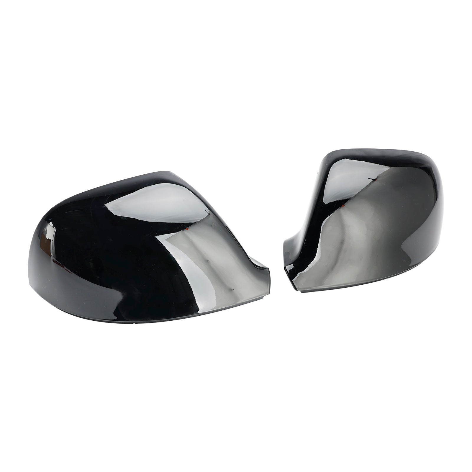 2010-2015 VW T5 Transporter Caravelle Multivan Gloss Black Wing Door Mirror Cover Caps Gauche + Droite