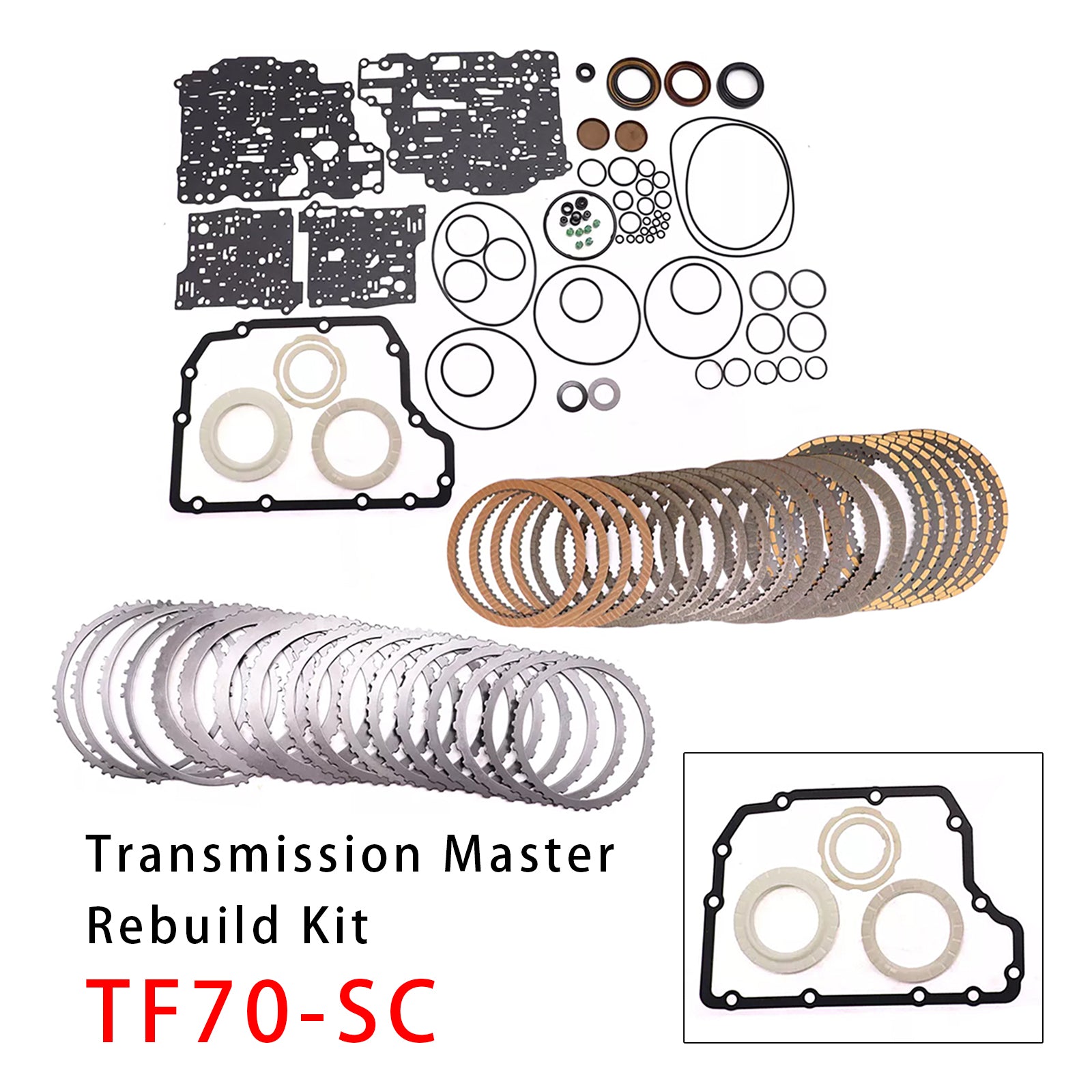 TF70-SC TF70SC Transmission Rebuild kit Overhaul Seals For Suzuki Volvo Peugeot