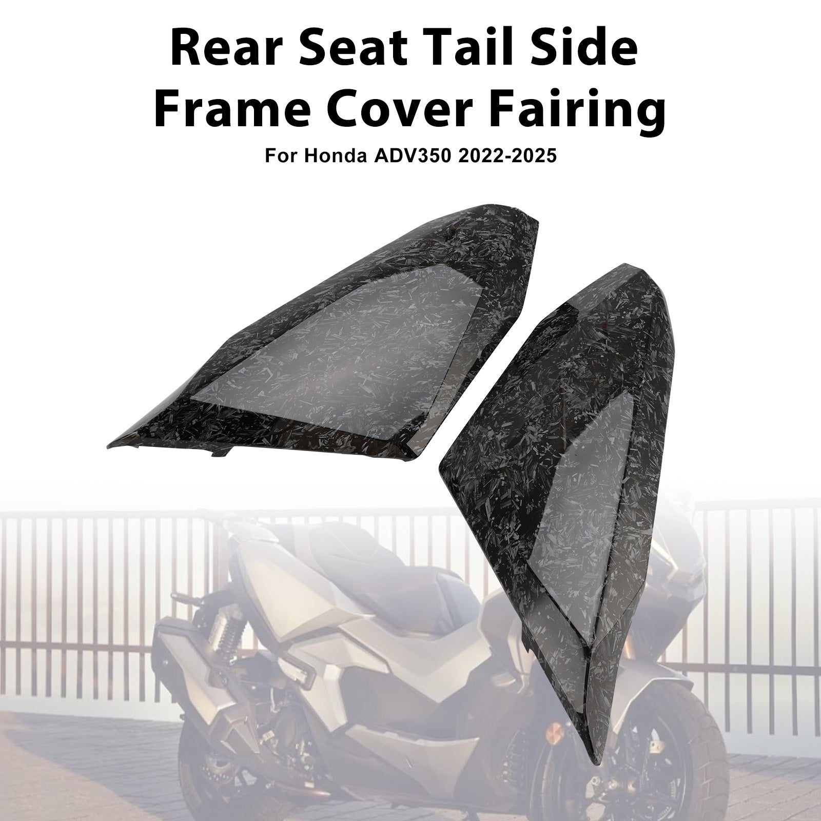 2022-2025 Honda ADV 350 Rear Seat Tail Side Frame Cover Fairing