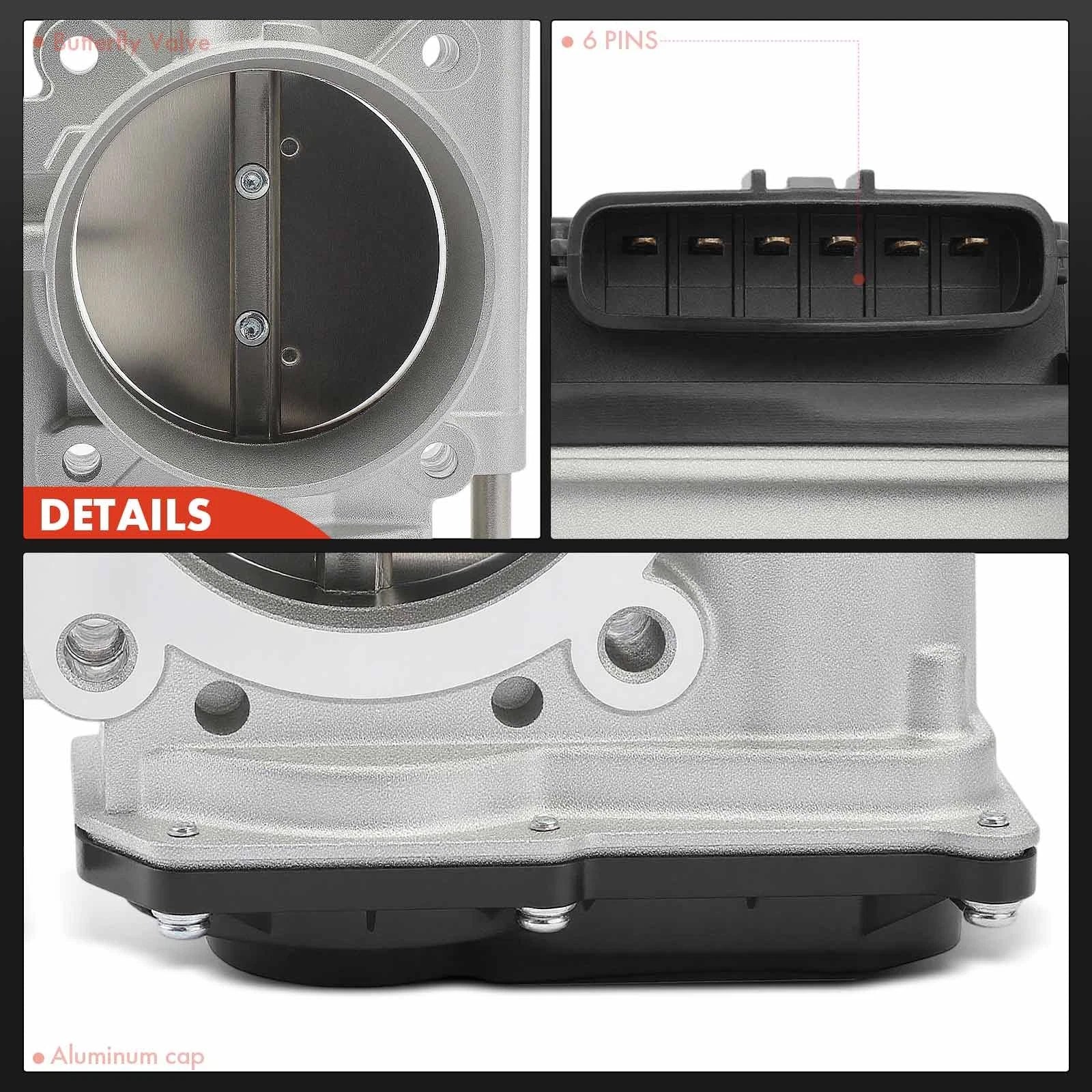 Throttle Body Assembly N3H1136B0C For Mazda RX-8 2004-2011 Coupe