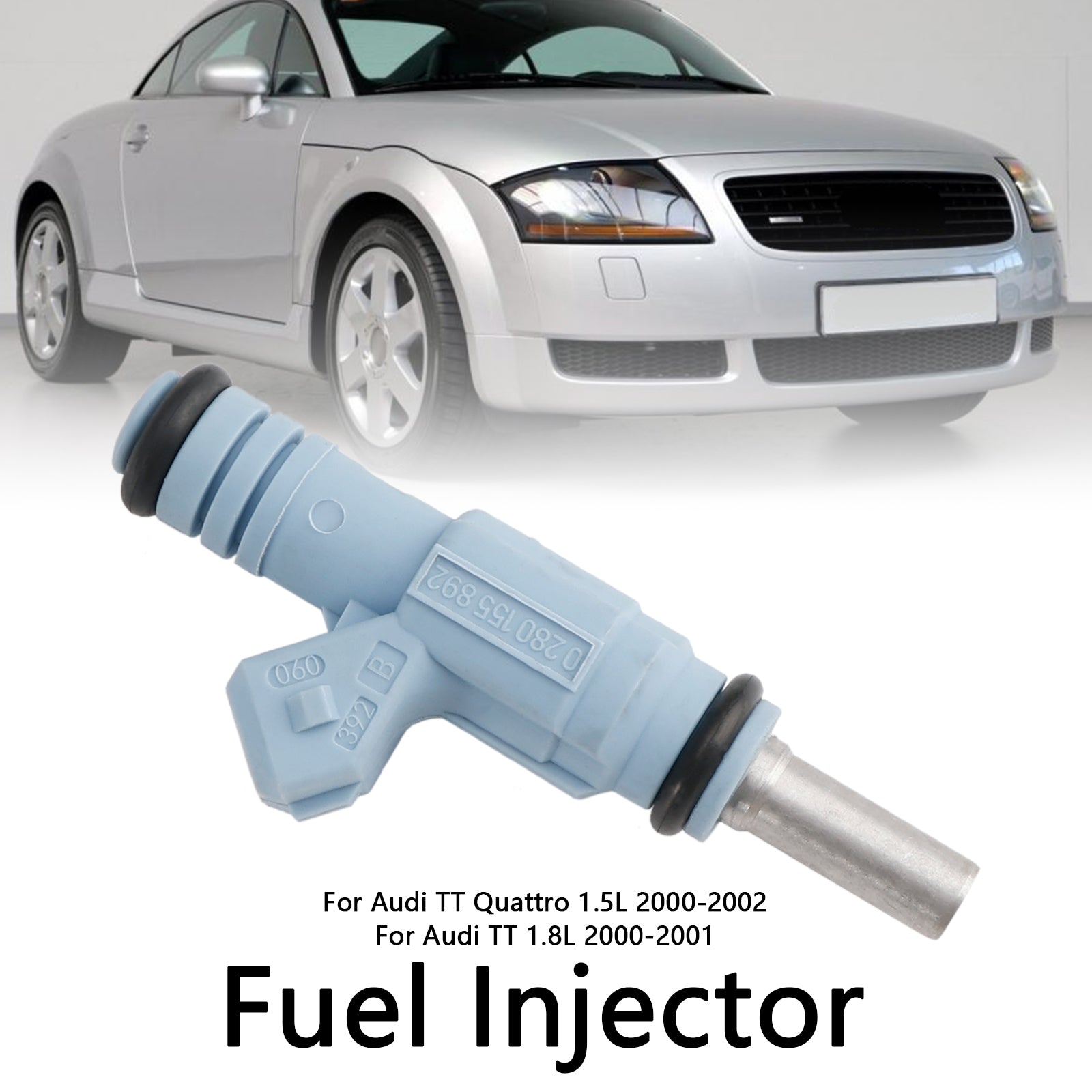 1pcs injecteur de carburant 0280155892 Fit Audi TT Quattro 1.5L 2000-2002 0280155893