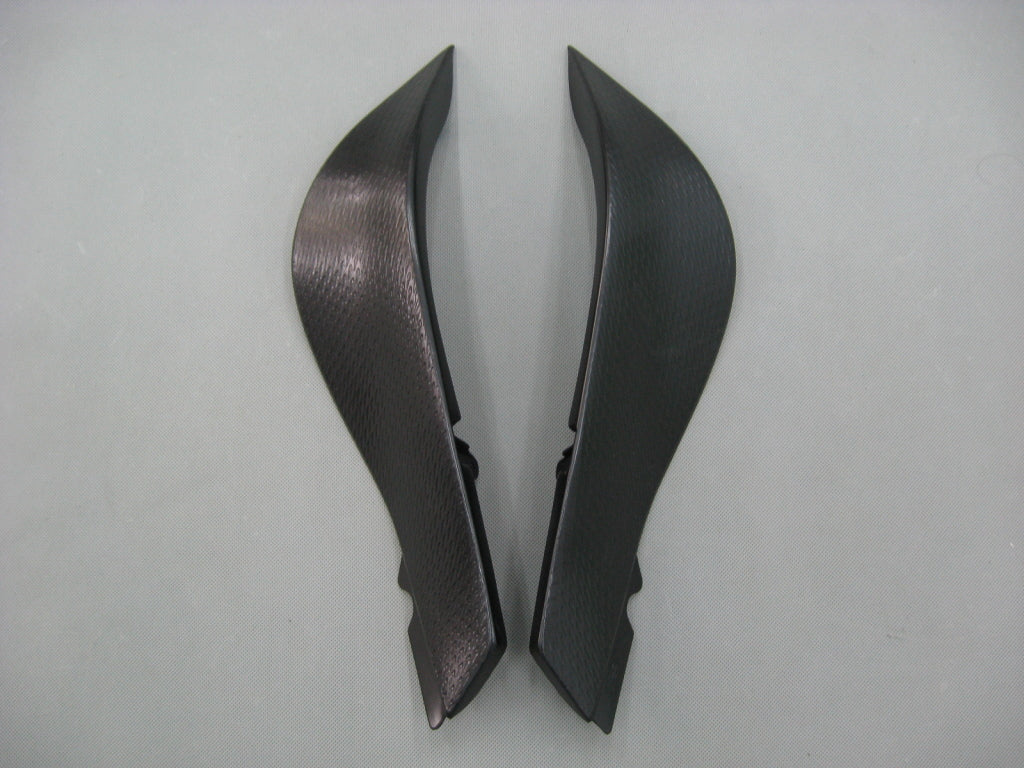 2007-2008 Kawasaki ZX6R ZX636 Fairings Black Ninja Racing Generic