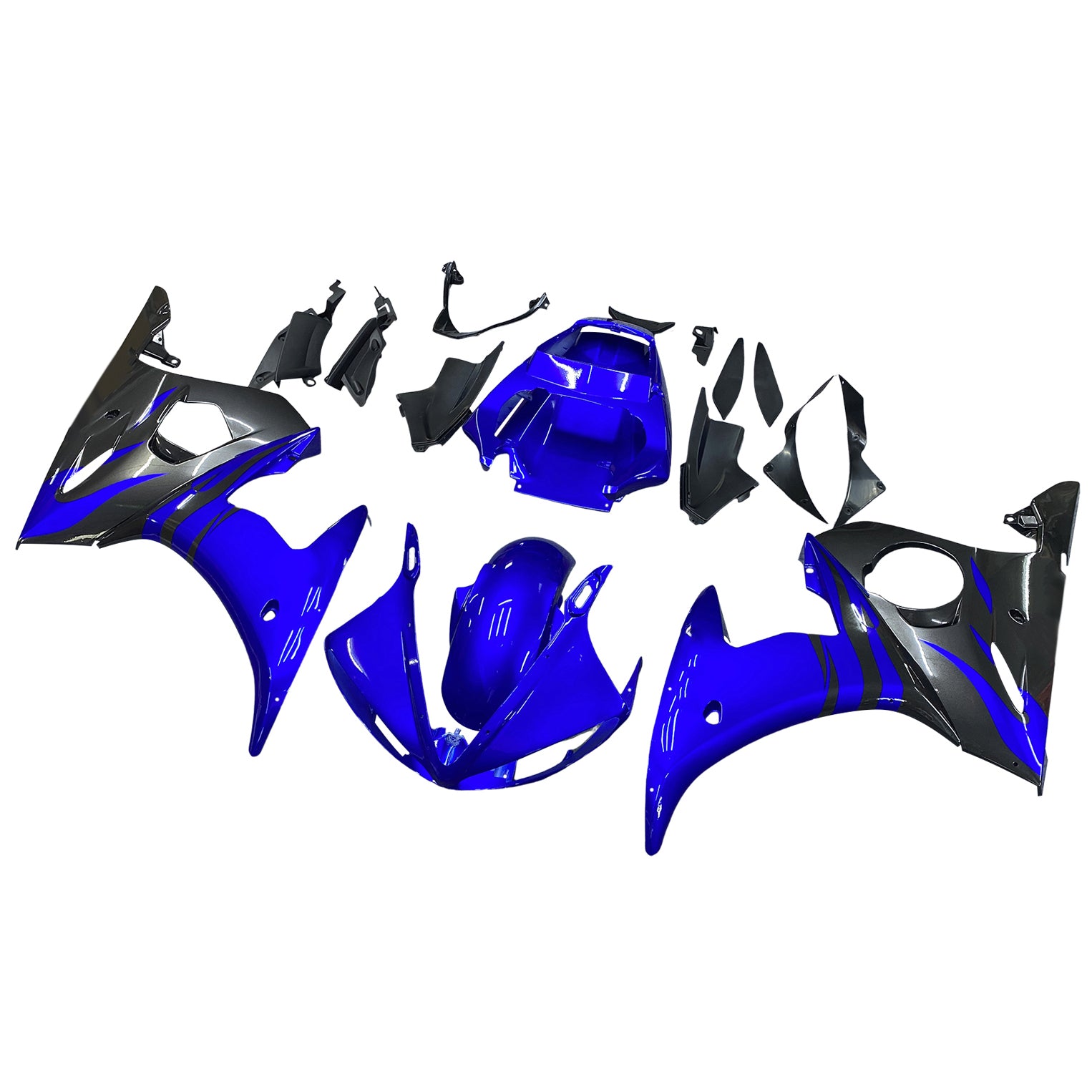 Injection Fairing Kit Bodywork Plastic ABS fit For Yamaha YZF 600 R6 2005