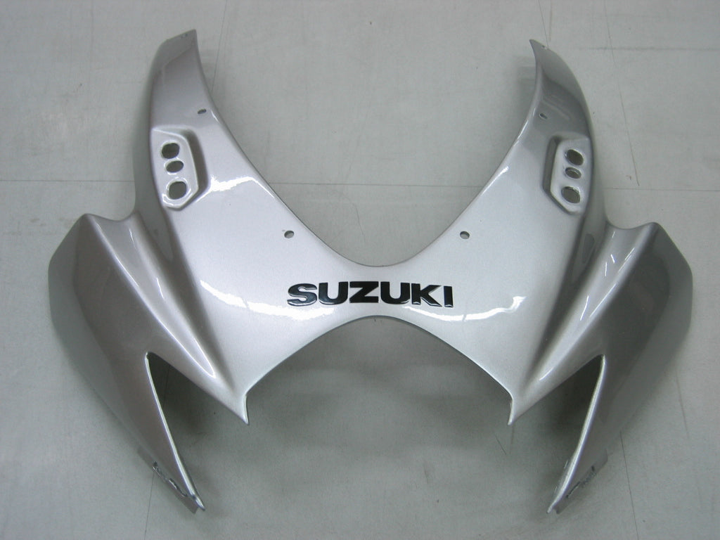 2006-2007 GSXR 600/750 Black Bodywork Fairing ABS Injection Molded Plastics Set Generic