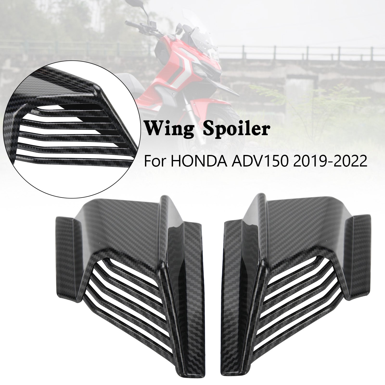 Body Winglet Zijdeflector Air Wing Spoiler voor HONDA ADV-150 2019-2022