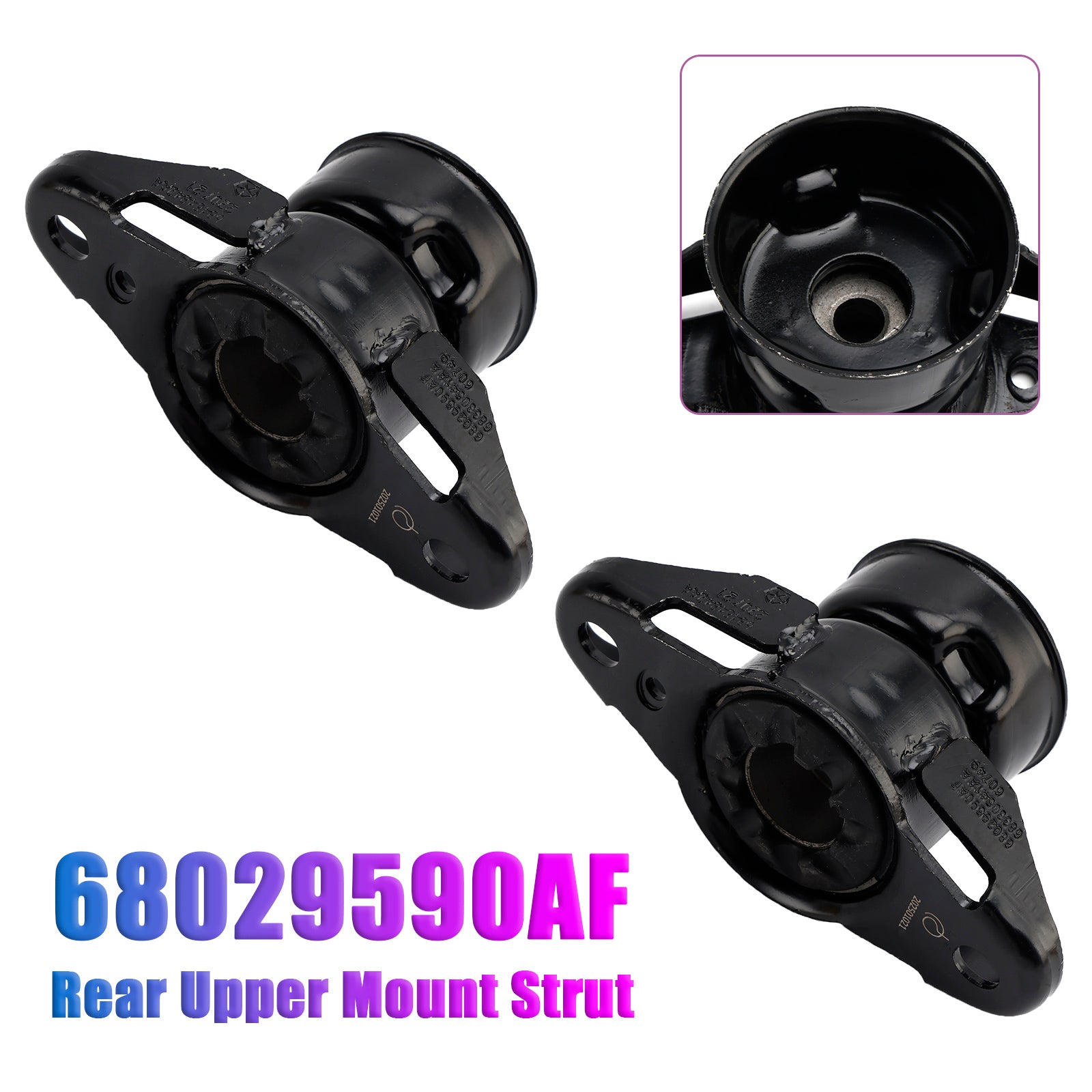 2pcs Rear Upper Mount Struts for Jeep Grand Cherokee 2011-2022 68029590AF