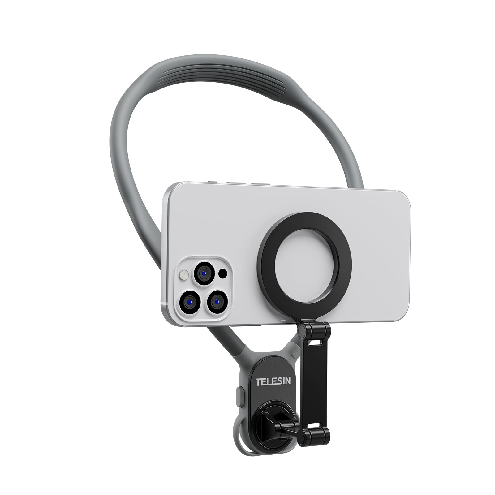 Magsafe mobiele telefoon magnetische nekhalterbeugel Quick Release schokabsorptie