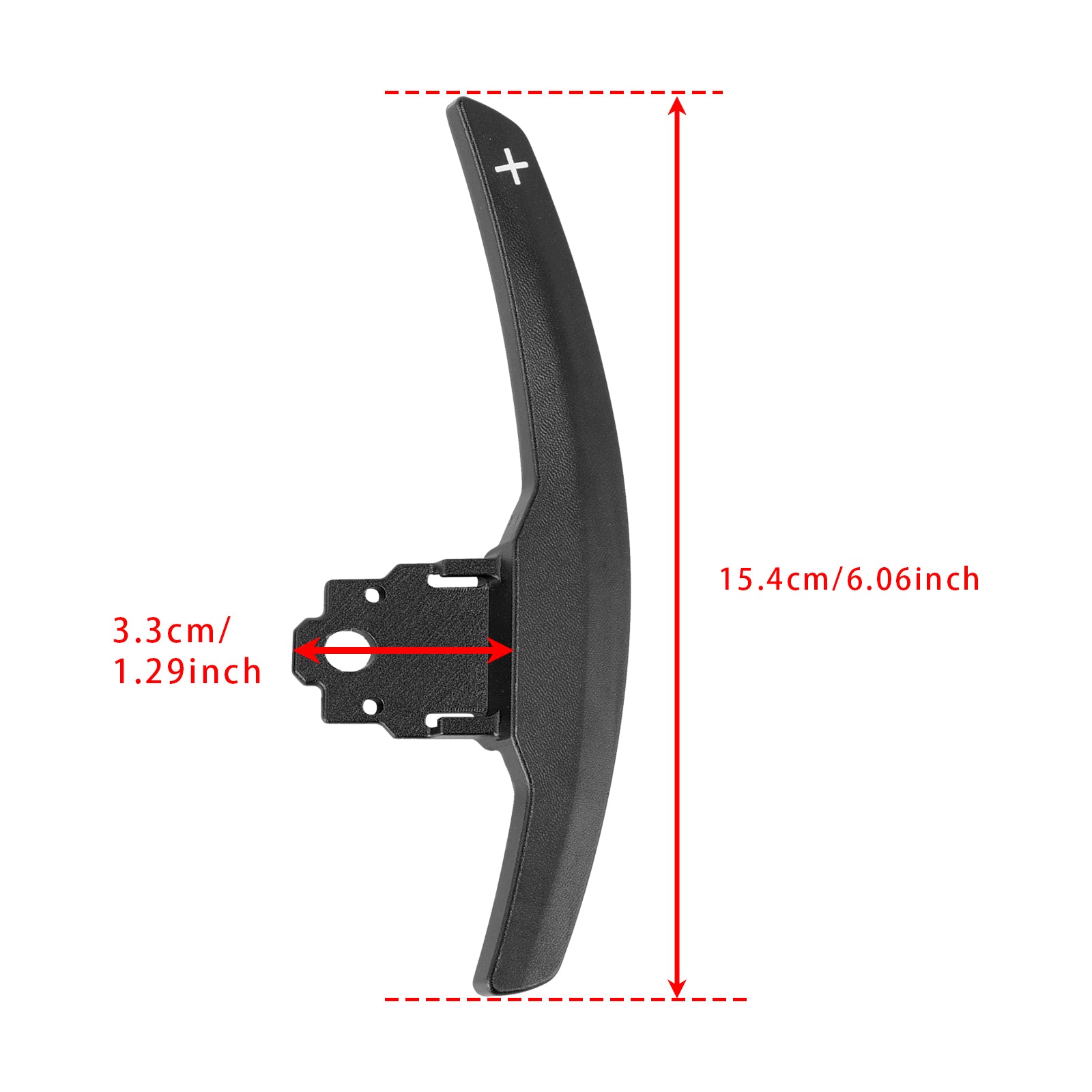 Paddle Shifter Extension for BMW F -serien F30 F31 F32 F10 X3 X5 Aluminium Black