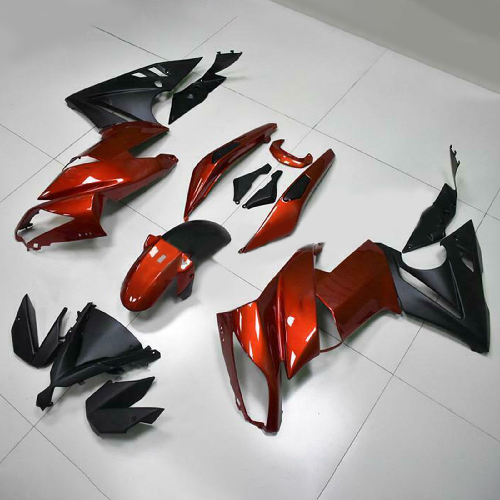 2009-2011 Kawasaki Ninja 650 ER-6F EX650 Fairing Kit Plastic 02# Generic