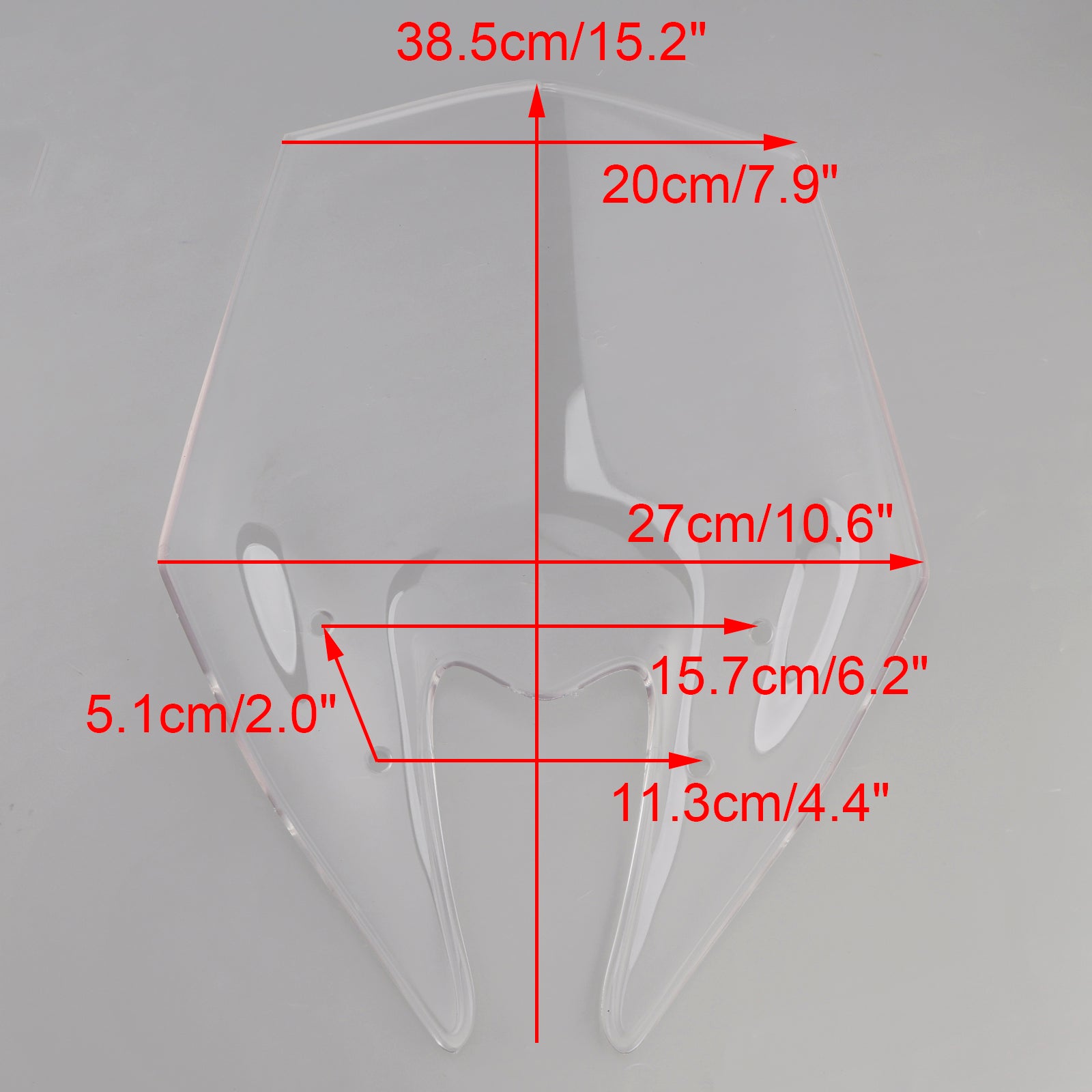 Windscreen Windshield + Bracket fit for Kawasaki Z900 2025