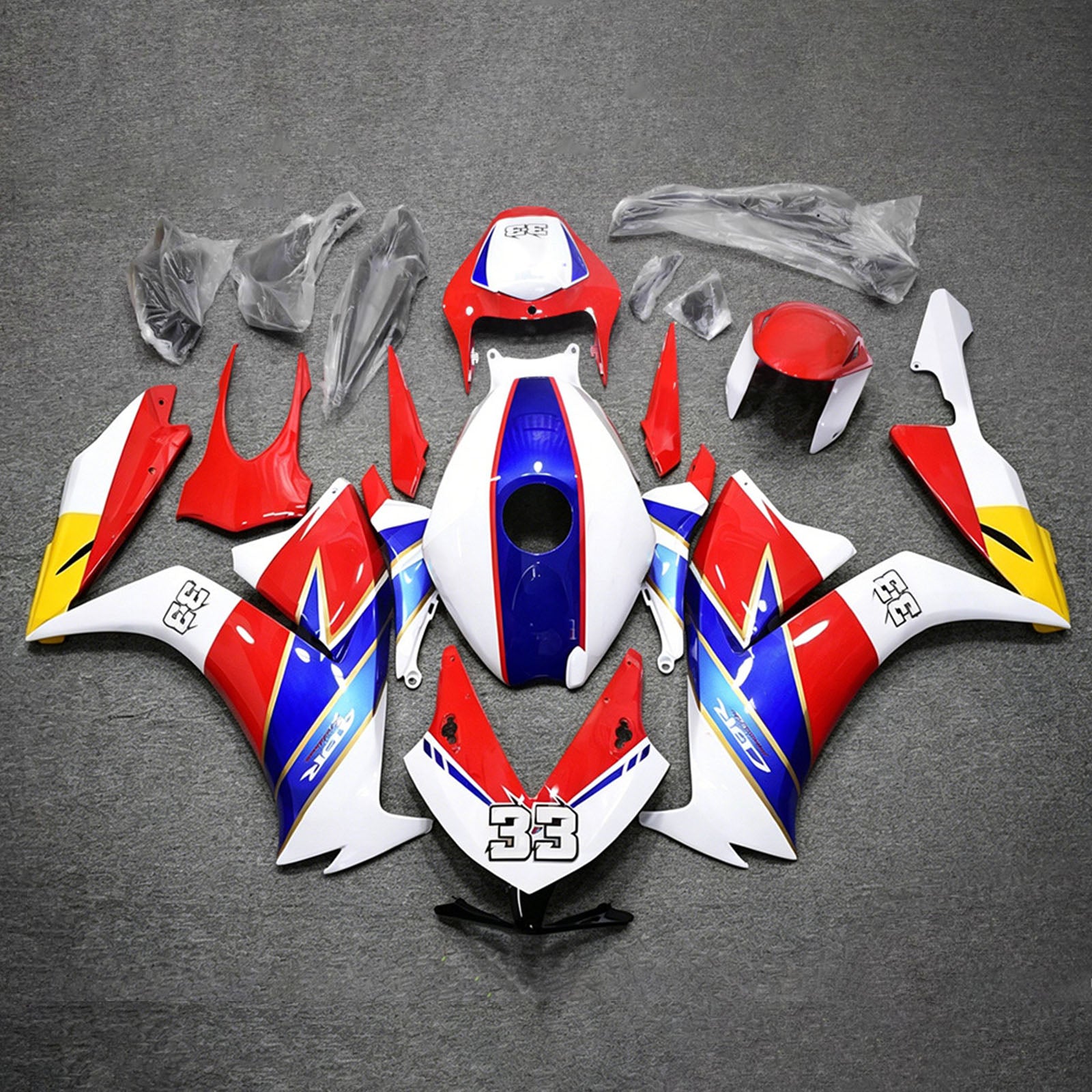Injection Fairing Kit Bodywork Plastic ABS For Honda CBR1000RR 2012-2016