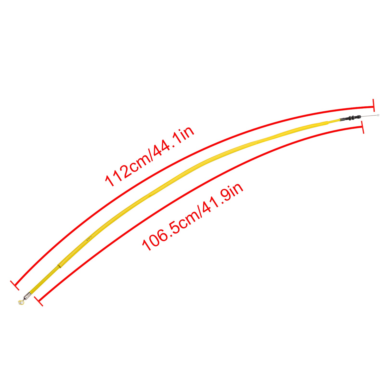 2012-2016 Honda NC700/NC750 Motorcykelkopplingskabel ersättare gul