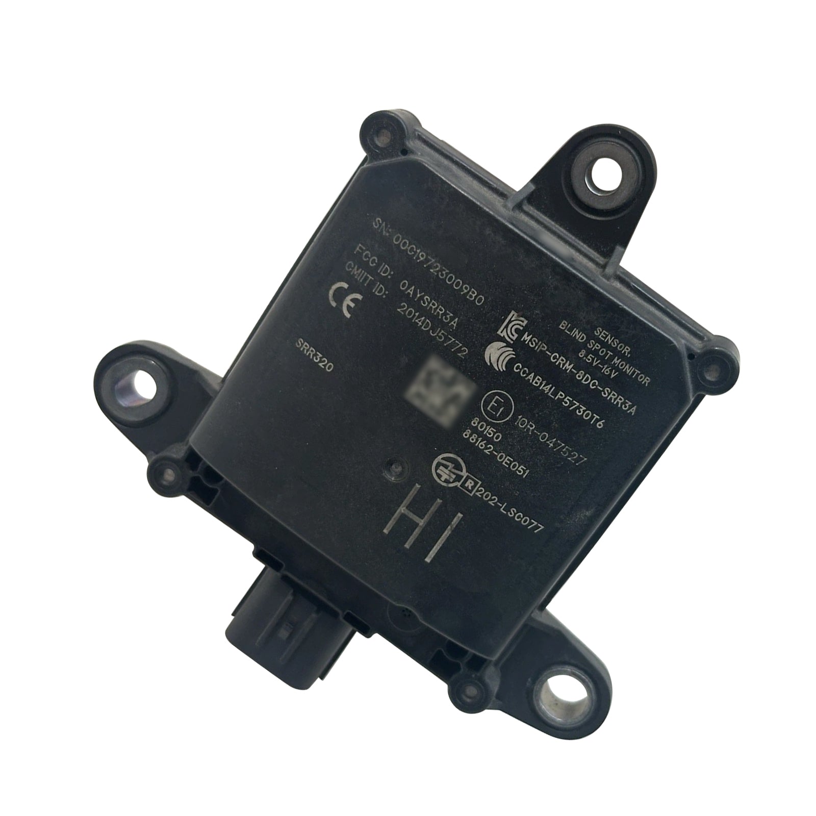 Rear Blind Spot Radar Sensor Module 88162-0E051 For Toyota Highlander 2017-2019