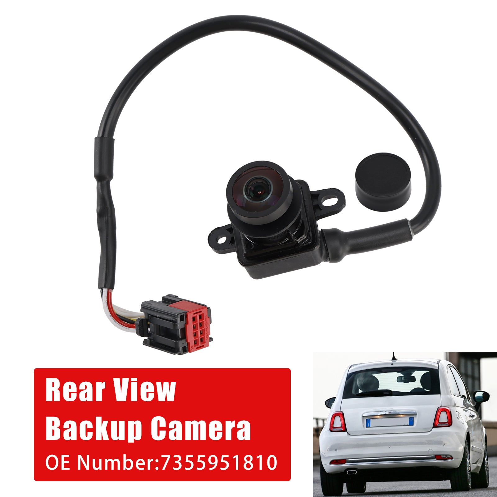 Caméra de recul pour aide au stationnement Fiat Ducato 7355951810