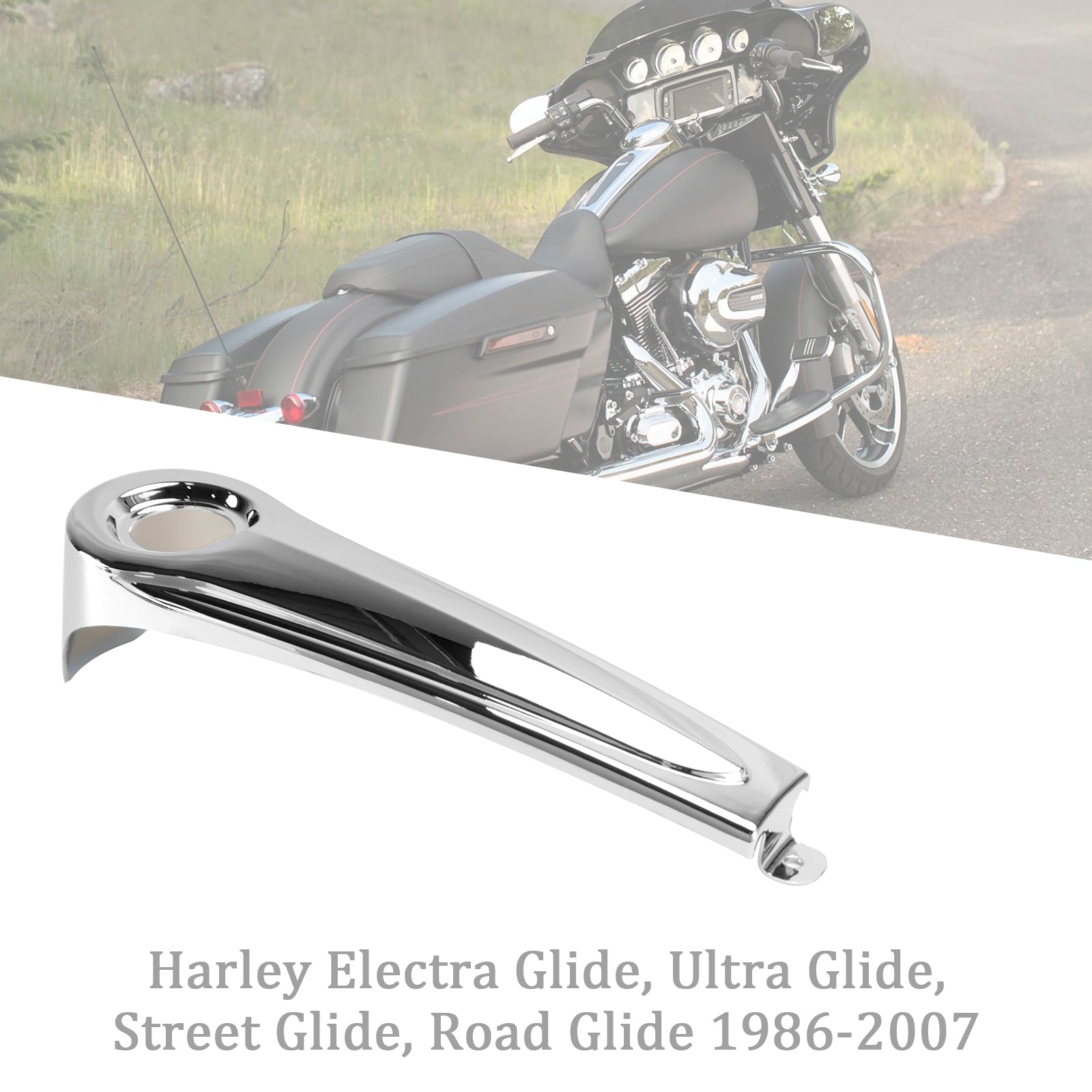 1986-2007 Harley Electra Glide, Ultra Glide, Street Glide, Road Glide Tank Cap Cover Panel Fairing