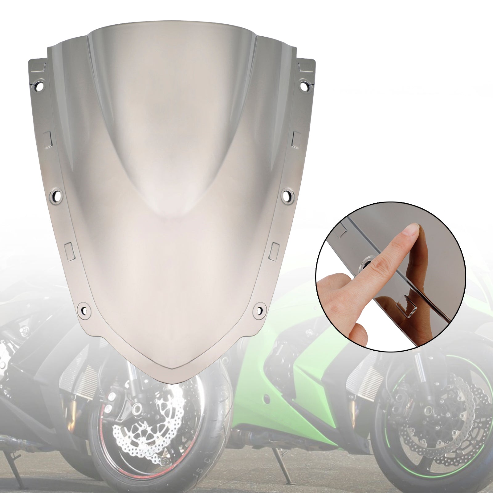 2021-2023 Kawasaki Ninja ZX-10R Windshield Windscreen Protector