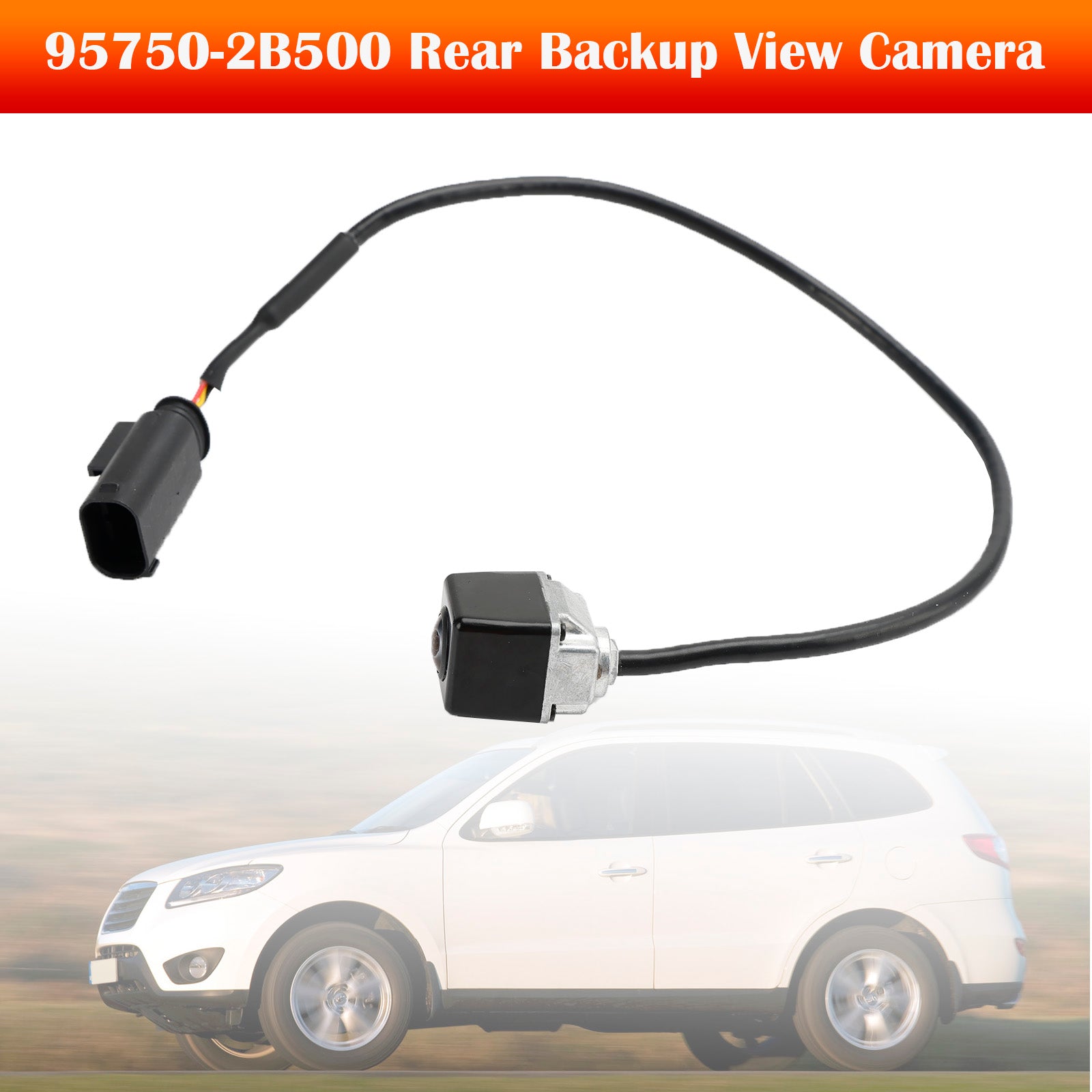 Rear Backup Reverse View Camera 95750-2B500 For Hyundai Santafe 2010-2012