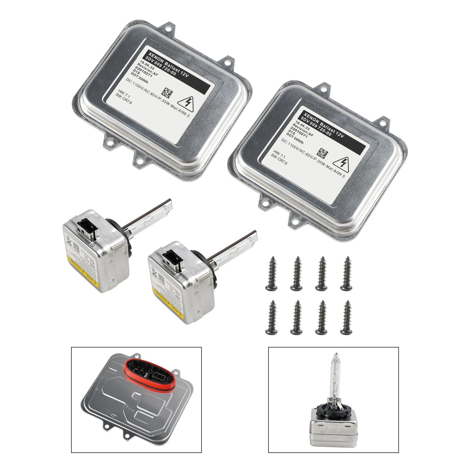 2013-2017 Kenworth T680 2x Xenon Ballast D1S Gloeilampregeleenheidmodule