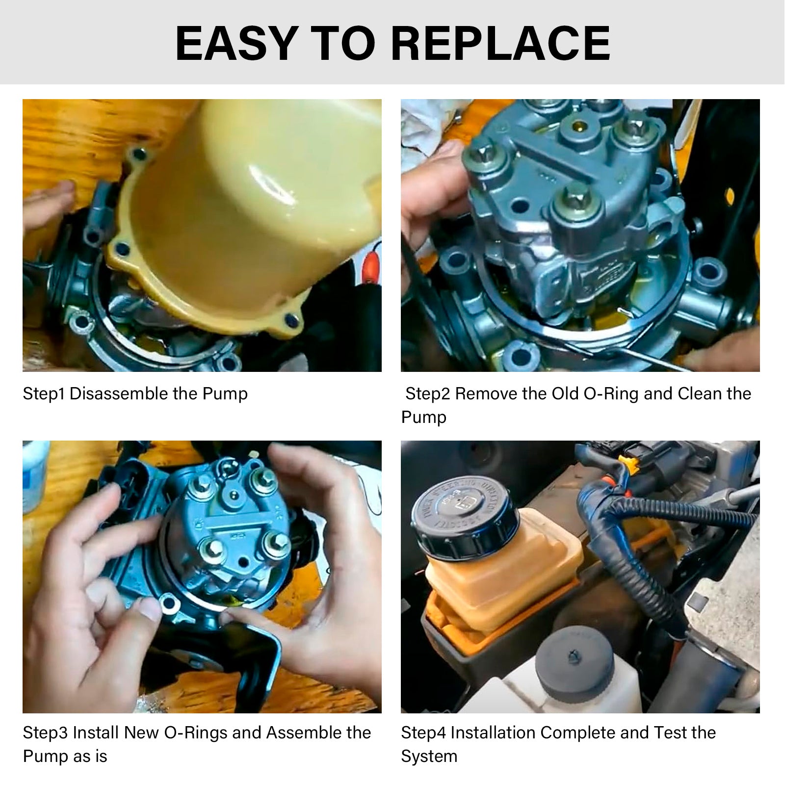 2013-2020 Nissan Pathfinder 4PCS Power Steering Pump O-Ring 49110-3KE5E