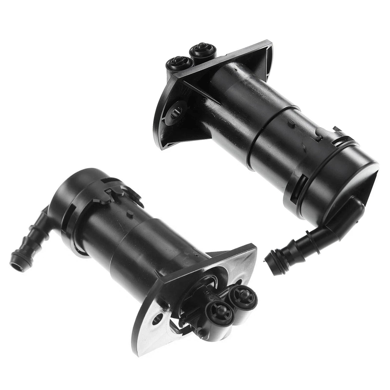 1 Pair Front Headlight Spray Washer Nozzle For Audi A6 C6 2004-2008