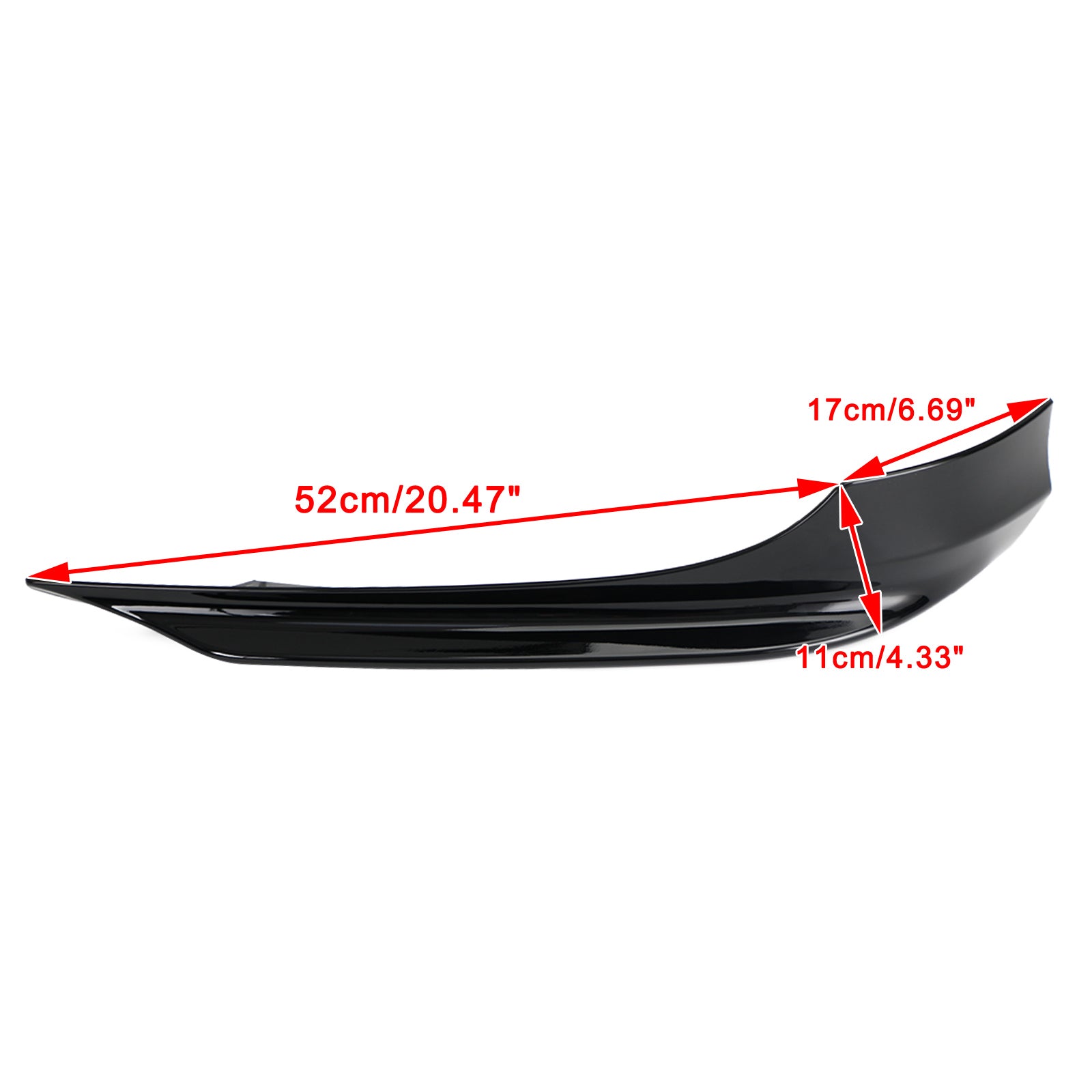 Front Bumper Lip Splitter Spoiler Fit BMW 3 Series E90 2008-2012 LCI PP