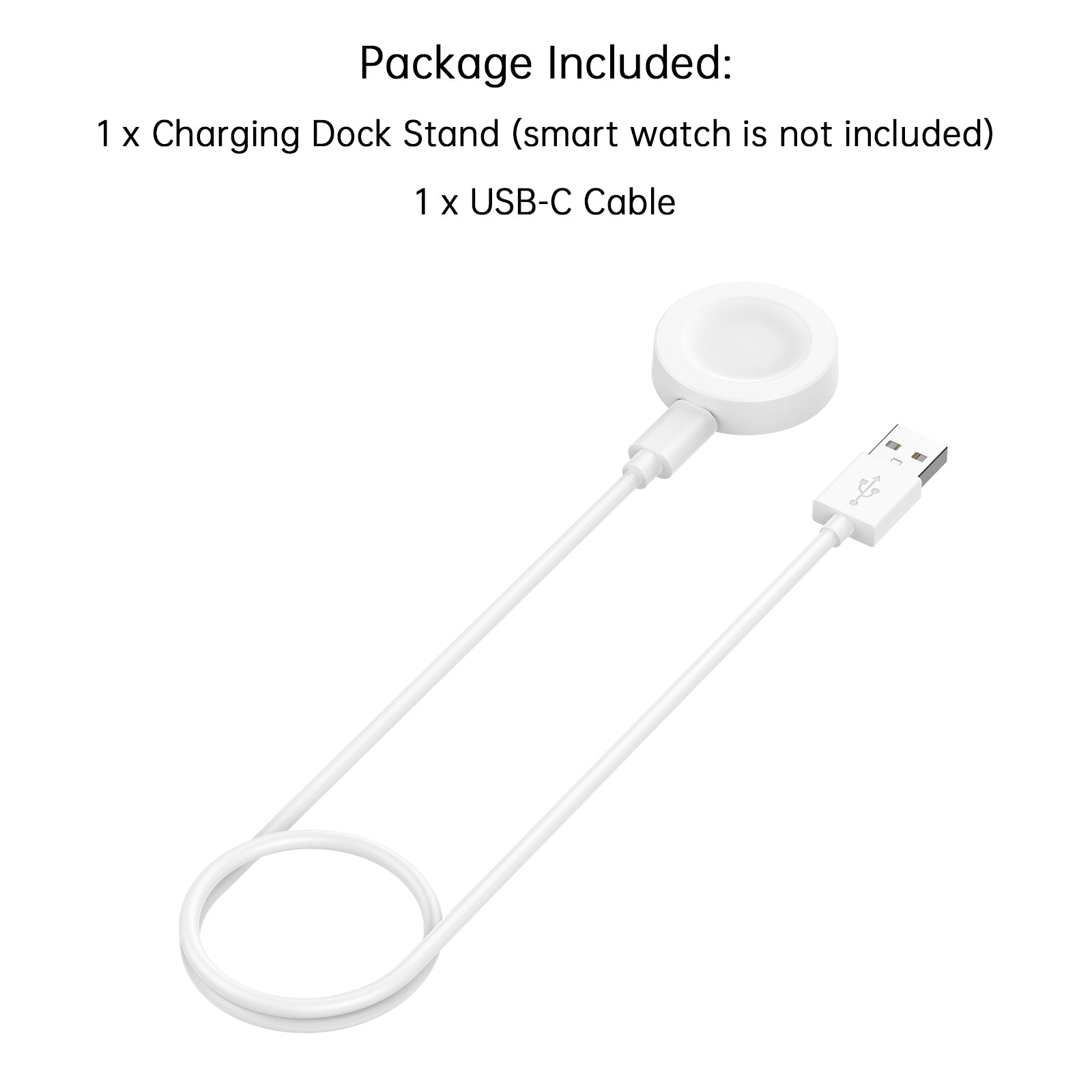 Câble de chargeur de montre de charge sans fil pour Huawei GT3 SE/Buds/3 Pro New/GT3 Pro/D