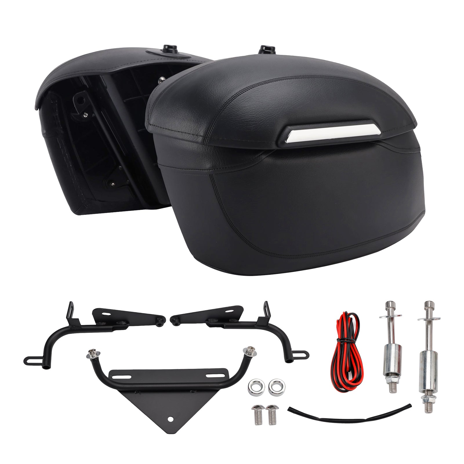 2004-2025 Sportster 883 1200 X48 Saddlebag Support Mountting Bracket Black