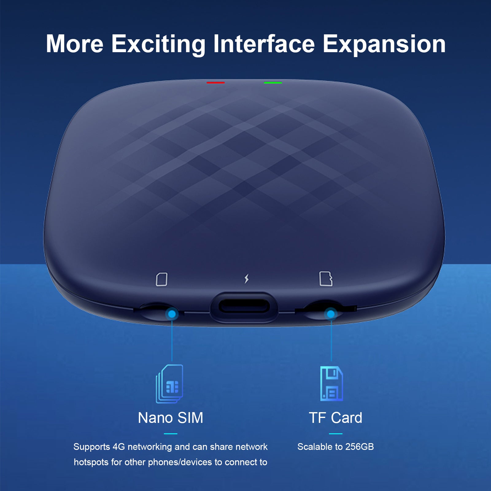 Carlinkit Carplay AI Box Plus Android 13 8+128GB draadloze auto Bluetooth-adapter