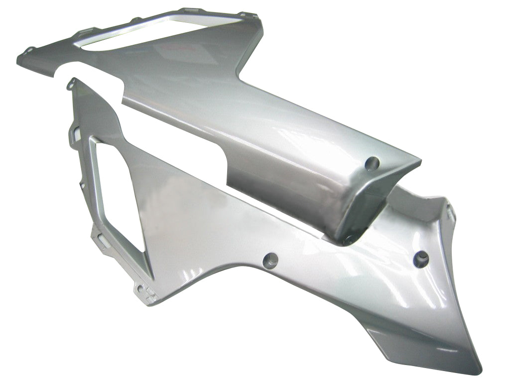 2007-2008 Kawasaki ZX6R ZX636 Fairings Silver Ninja ZX6R Racing Generic