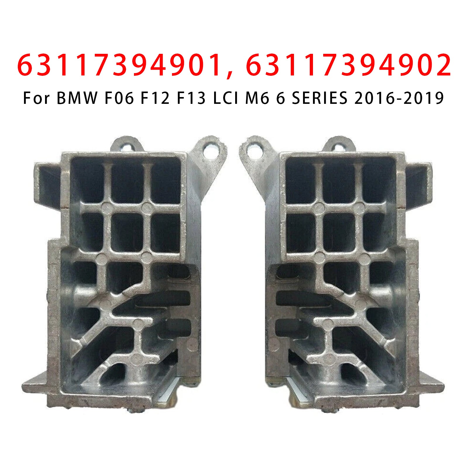 2016-2019 BMW F06 F12 F13 LCI M6 6 Series 2pcs Yellow Angel Eye DRL LED modul