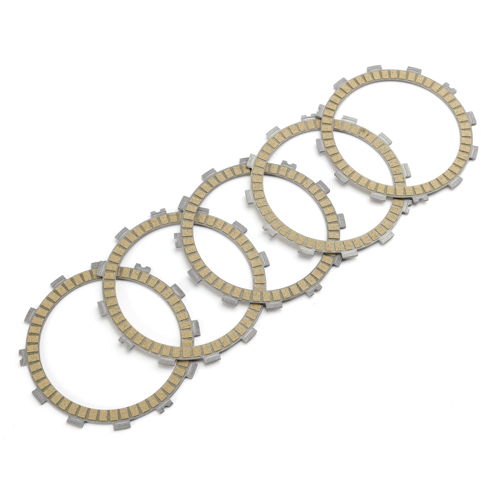 Clutch Friction Plate Kit för Kawasaki Ex250 Ninja 250 2008-2012 13088-0038