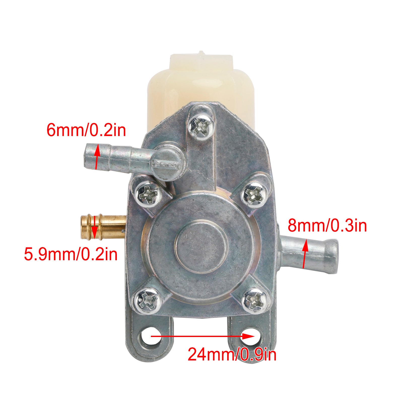Válvula de llave de combustible para tanque de gasolina, llave de purga apta para Kreidler ATV Mustang 50 43500-SK9-00