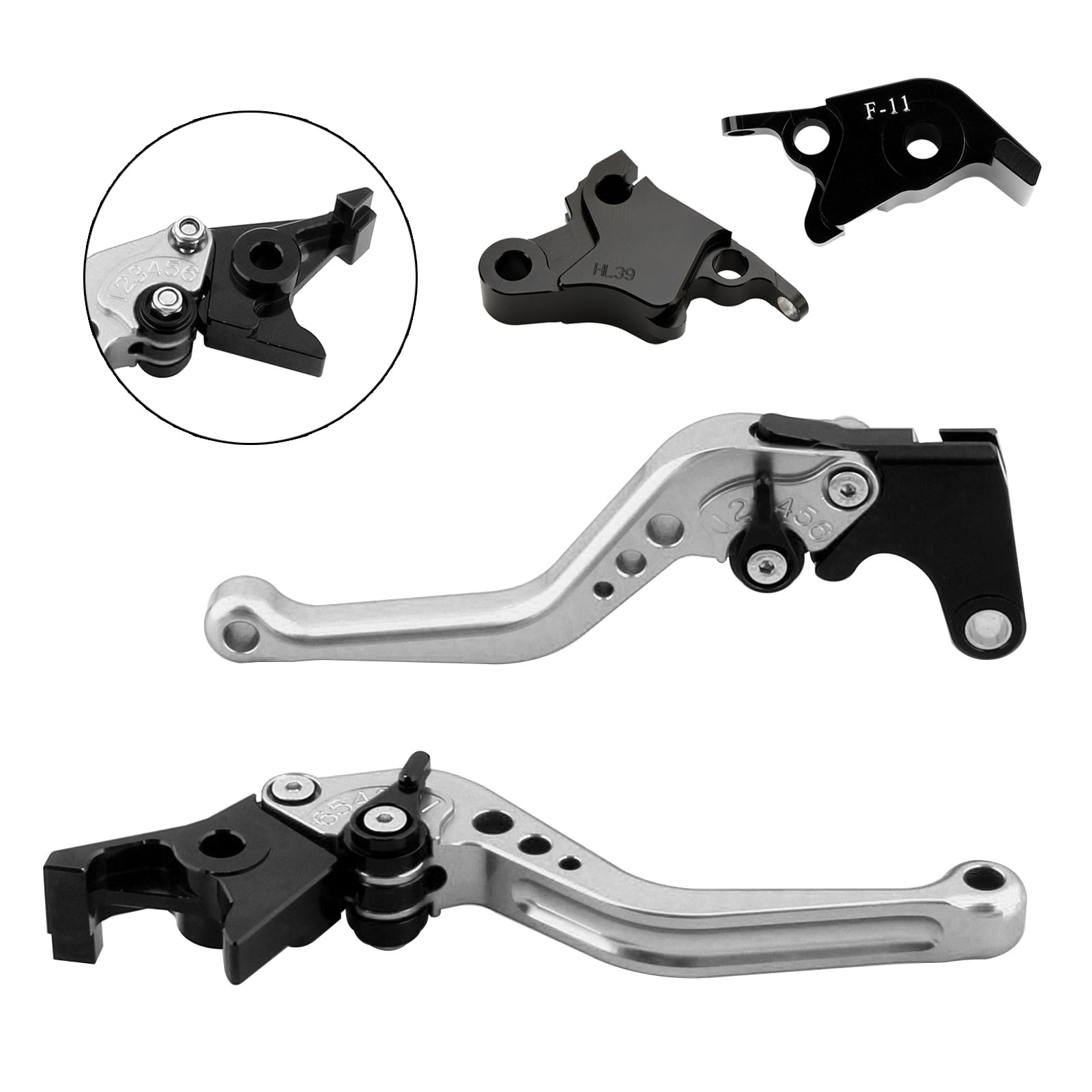 2021-2022 CFMOTO 700CL-X SPORT nova alavanca de freio de embreagem curta