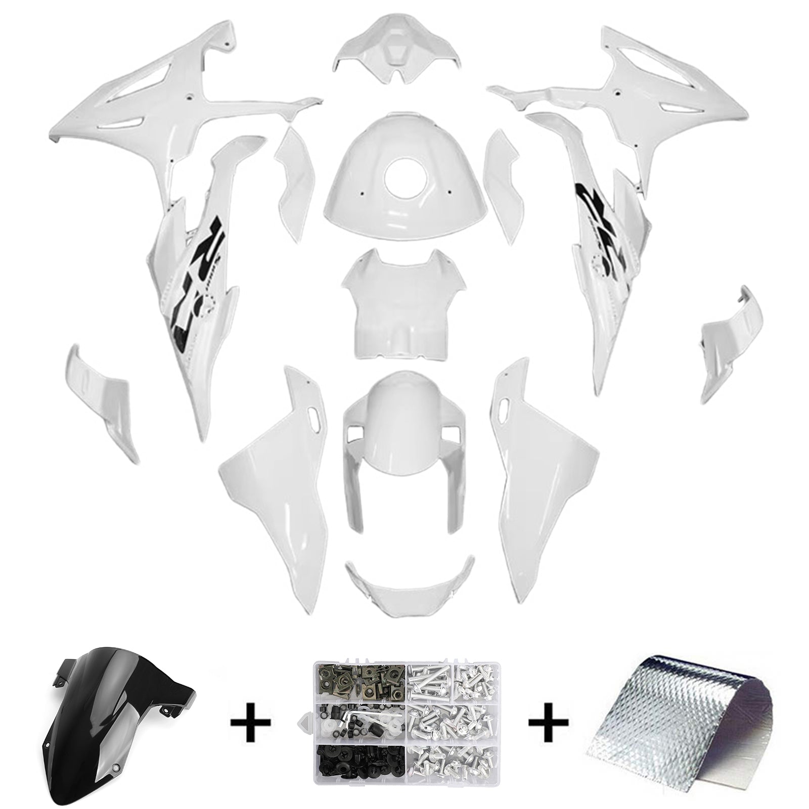 2023-2024 BMW S1000RR Injection Fairing Kit Bodywork Plastic ABS