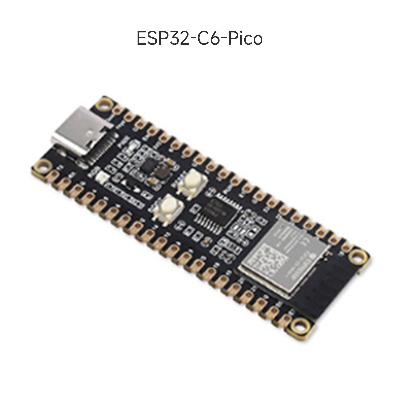 ESP32-C6 Microcontroller-ontwikkelbord 160 MHz Single Core-processor Pi Pico